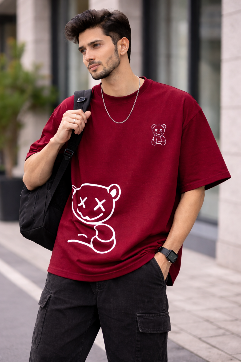 Midnight Bear Relaxed Fit