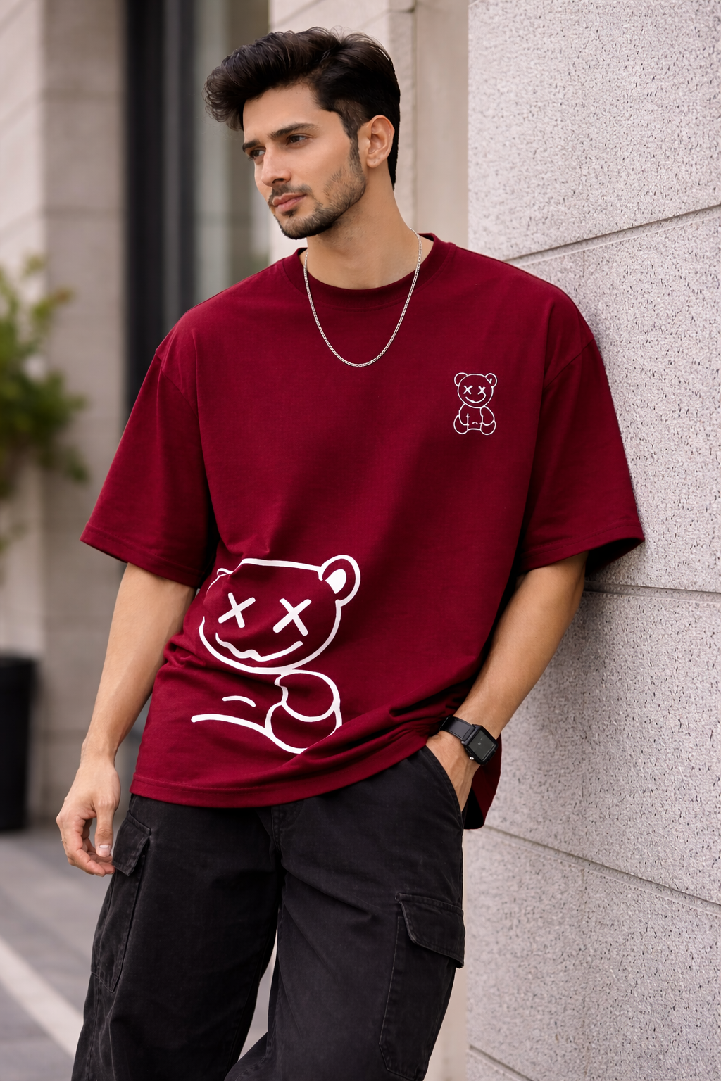 Midnight Bear Relaxed Fit