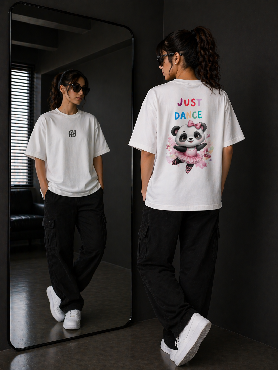 Dance Panda Relaxed Fit