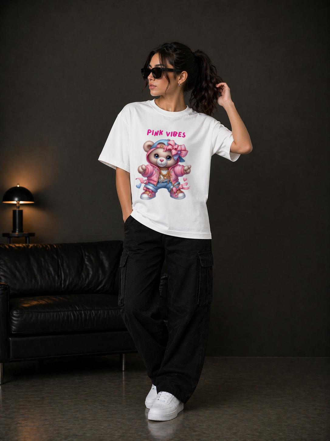 Pink Vibes Relaxed Fit