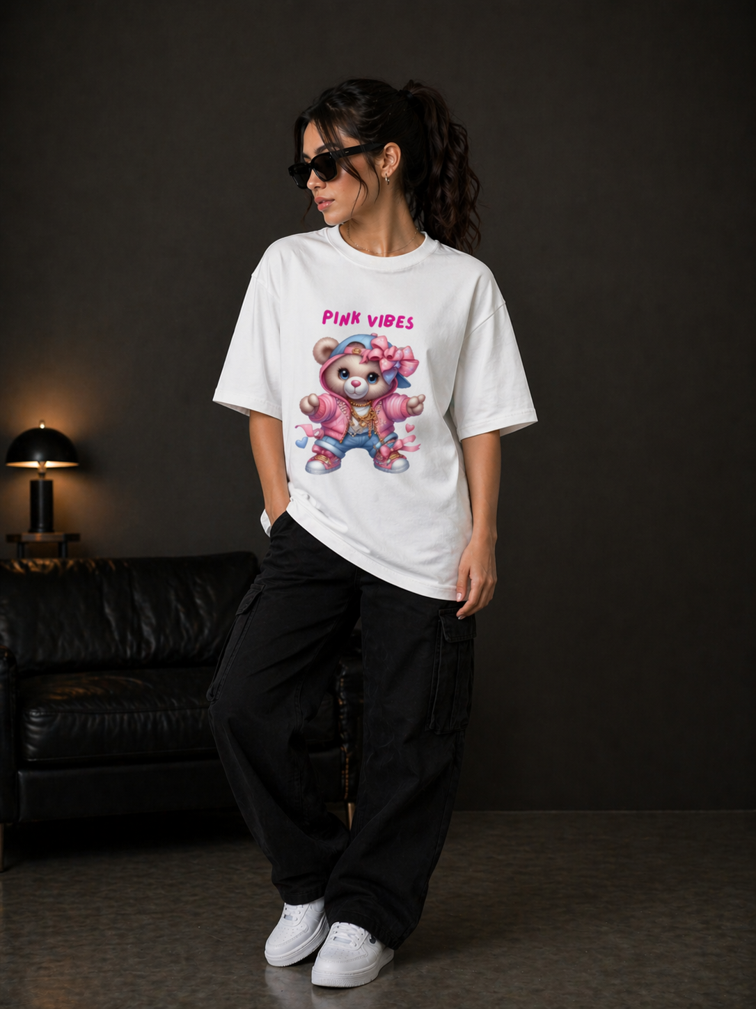 Pink Vibes Relaxed Fit