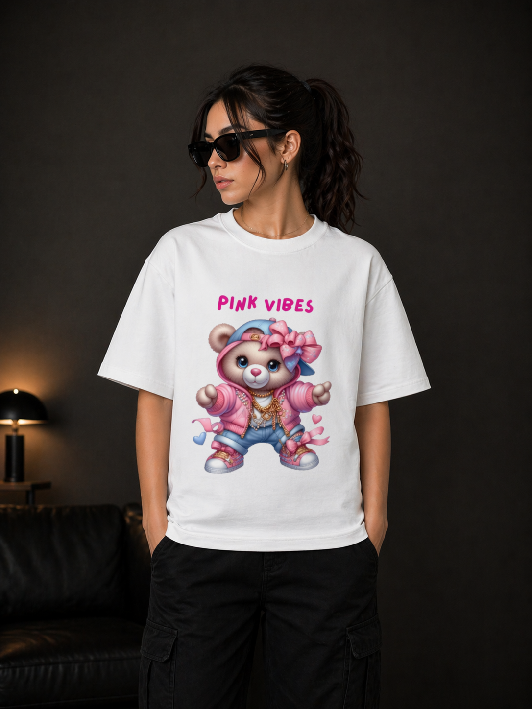 Pink Vibes Relaxed Fit