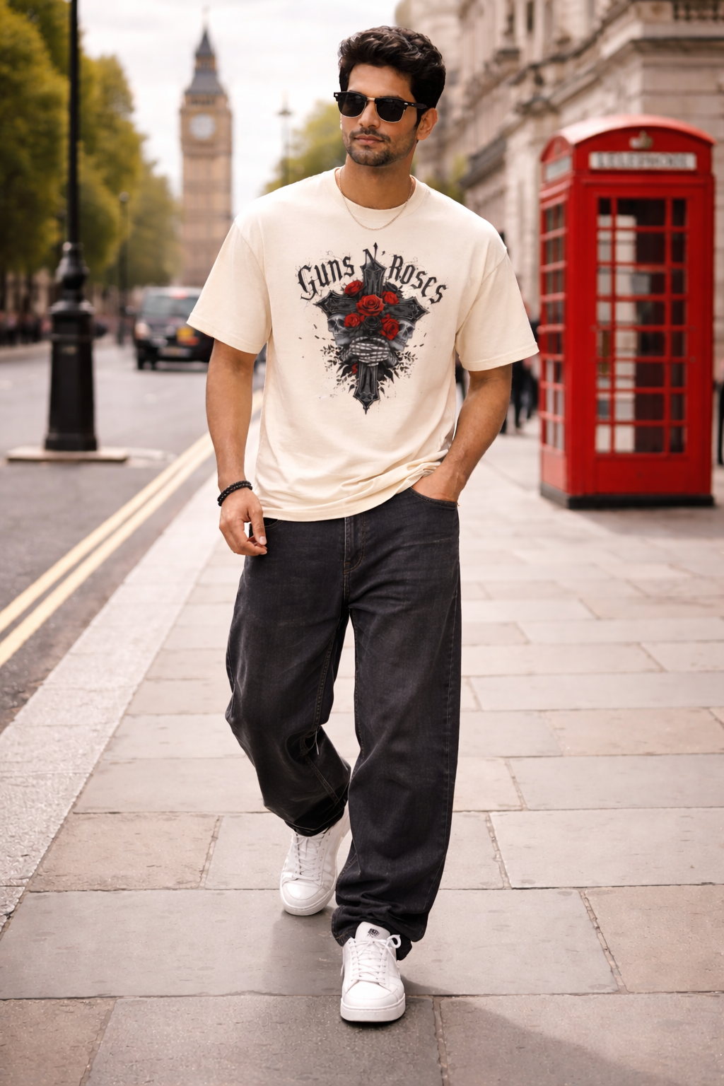 Dark Bloom Relaxed Fit