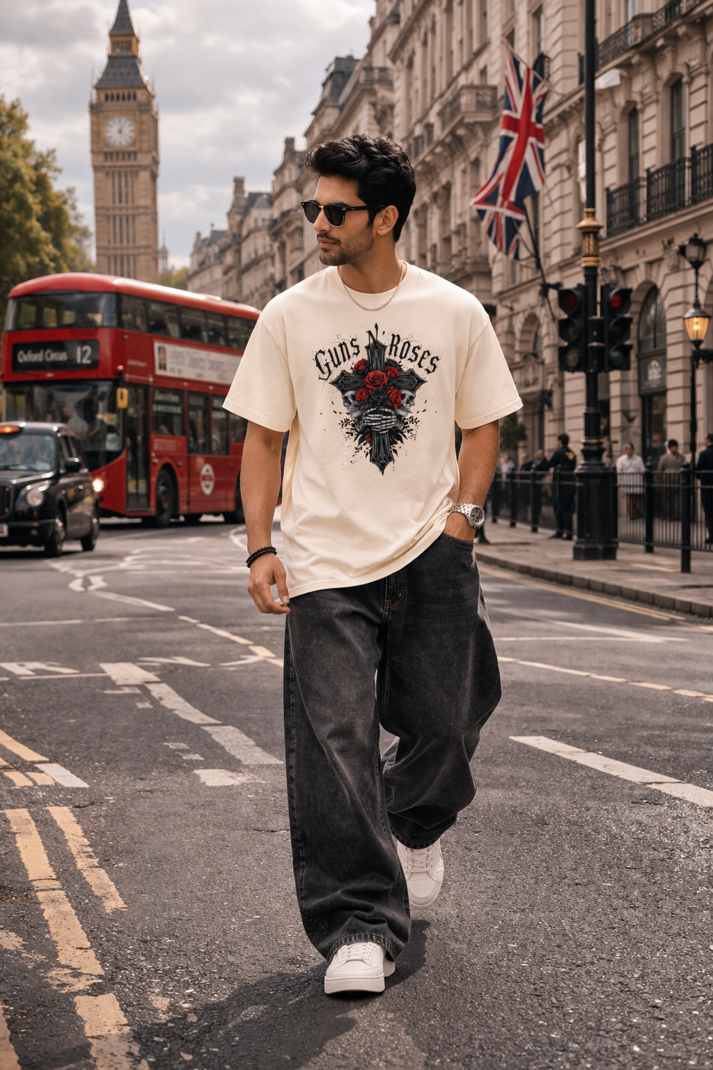 Dark Bloom Relaxed Fit