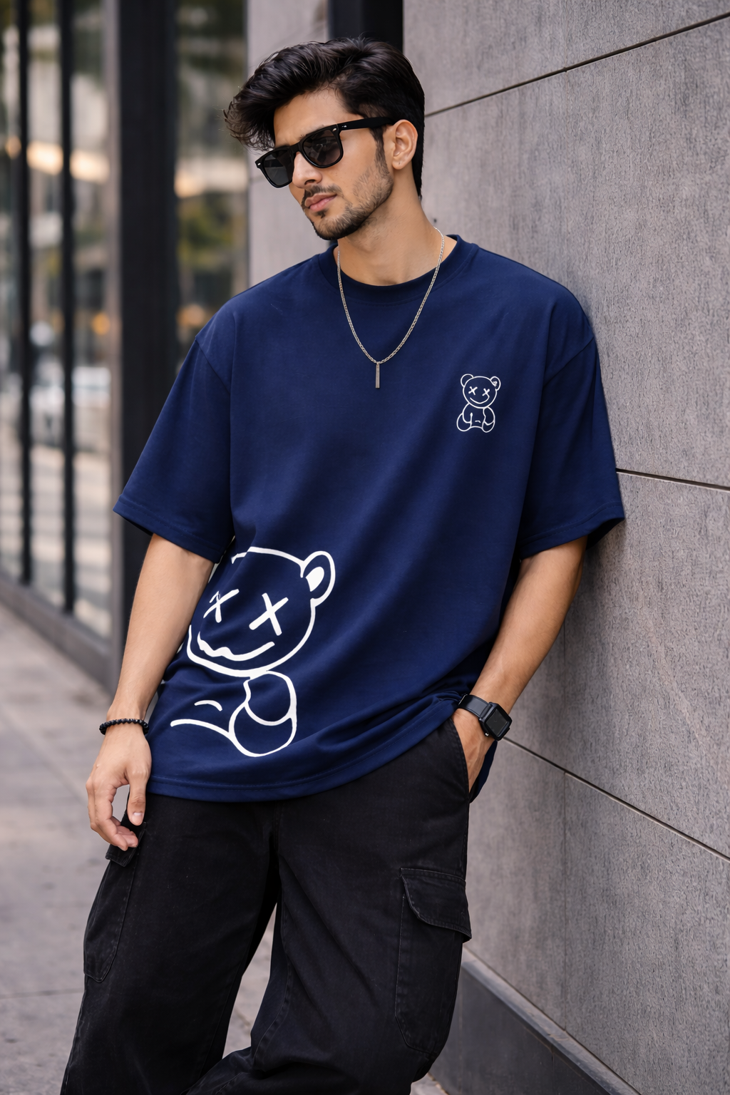 Midnight Bear Relaxed Fit