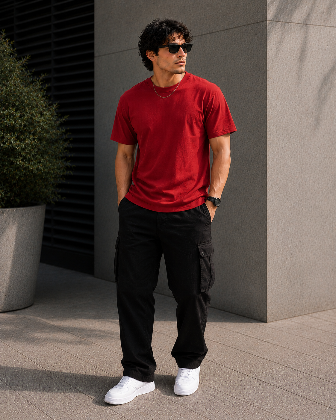 Black - Red Combo