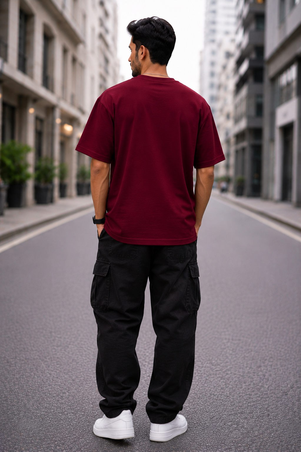 YANI-Originals Meroon Relaxed Fit