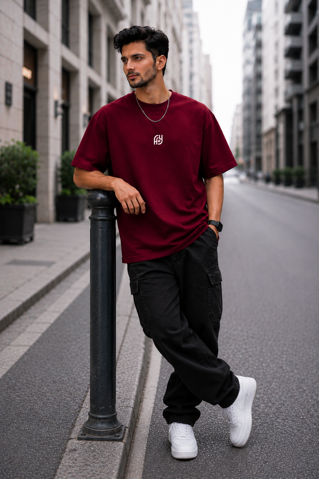 YANI-Originals Meroon Relaxed Fit