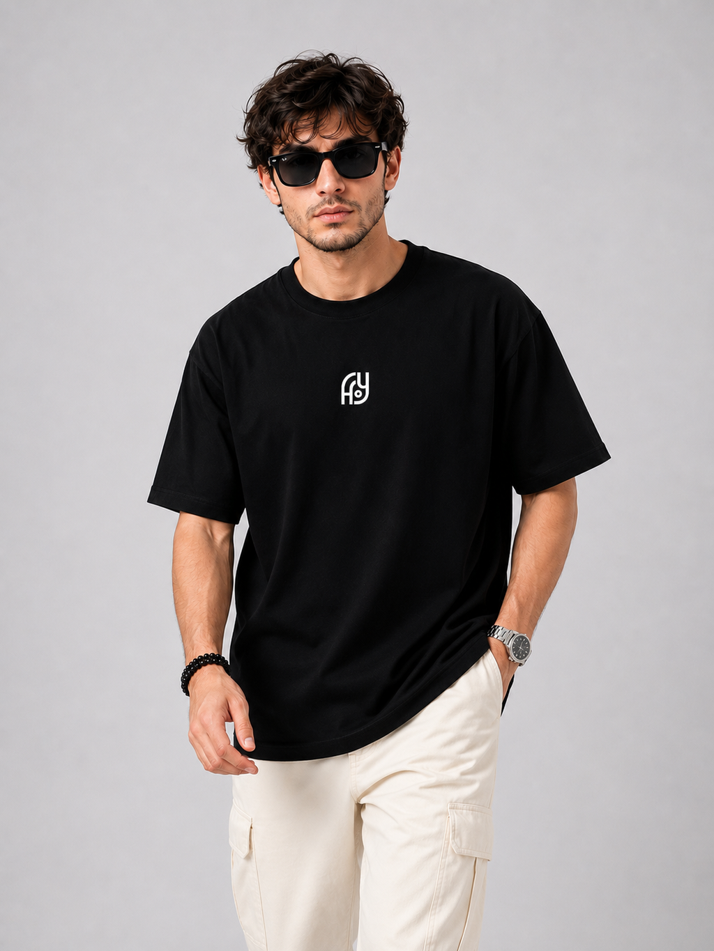 YANI-Originals BLack Relaxed Fit