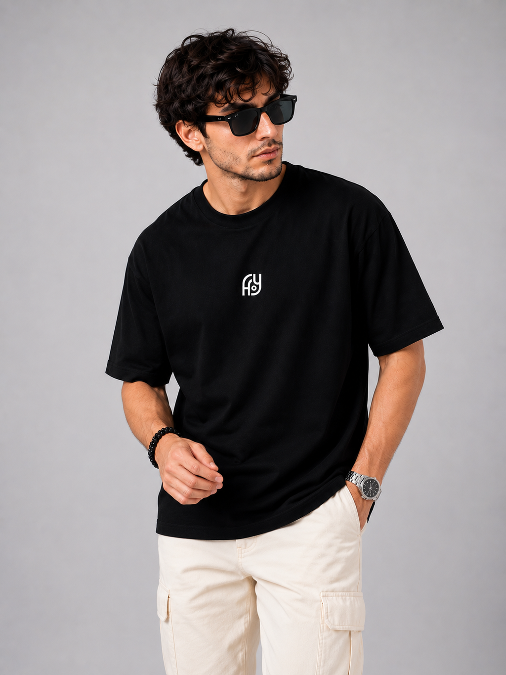 YANI-Originals BLack Relaxed Fit