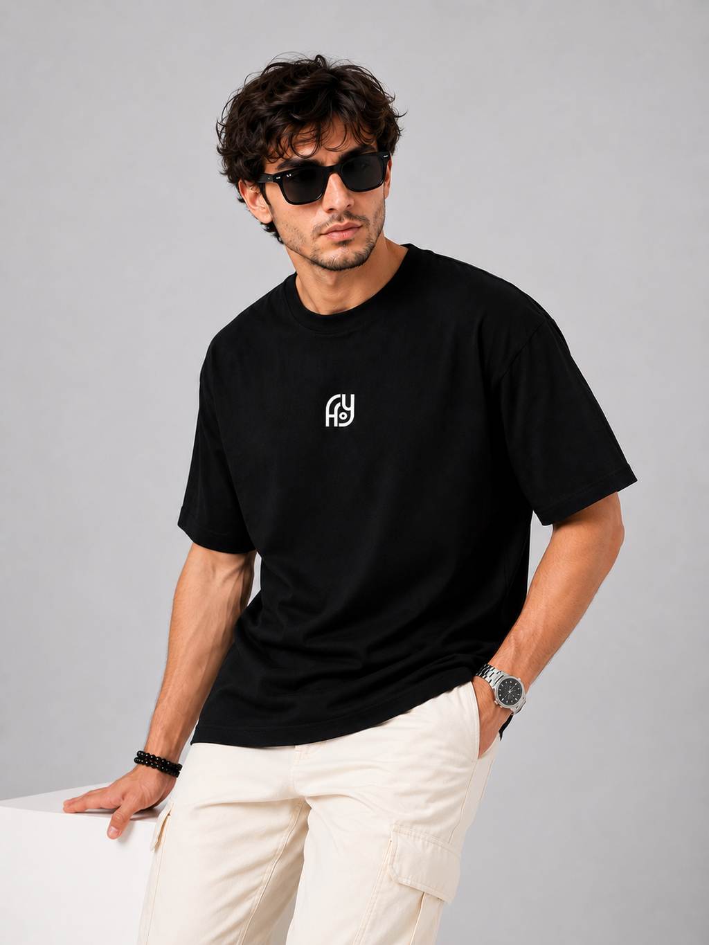YANI-Originals BLack Relaxed Fit
