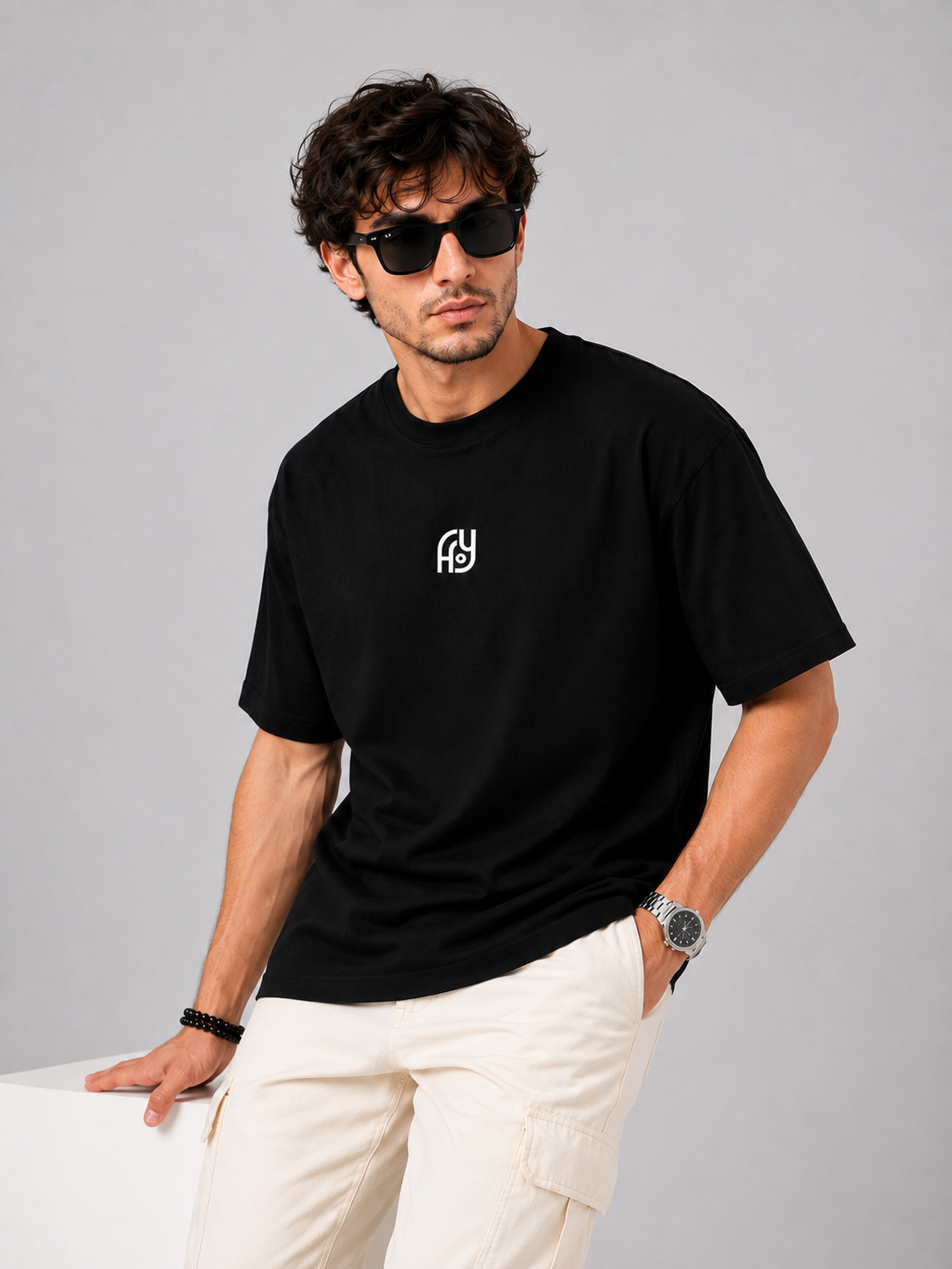 YANI-Originals BLack Relaxed Fit