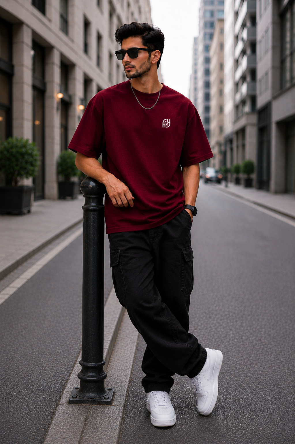 YANI-Originals Meroon Relaxed Fit